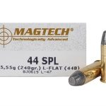 Magtech Cowboy Action Ammunition 44 Special 240 Grain Lead Flat Nose Box of 50