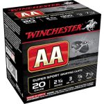 Winchester AA Super Sport Sporting Clays Ammunition 20 Gauge 2-3/4" 7/8 oz