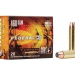 Federal Fusion Ammunition 460 S&W Magnum 260 Grain Bonded Jacketed Hollow Point Box of 20