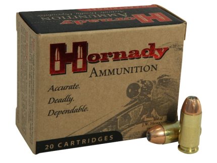 Hornady Custom Ammunition 40 S&W 155 Grain XTP Jacketed Hollow Point Box of 20