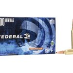 Federal Power-Shok Ammunition 300 Winchester Short Magnum (WSM) 180 Grain Copper Hollow Point Lead-Free Box of 20