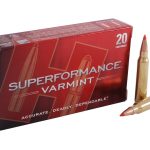Hornady Superformance Varmint Ammunition 223 Remington 53 Grain V-MAX Polymer Tip Box of 20