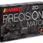 Barnes Precision Match Ammunition 260 Remington 140 Grain Open Tip Match Box of 20