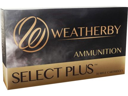 Weatherby Select Plus Ammunition 300 Weatherby Magnum 200 Grain Polymer Tip Boat Tail Box of 20