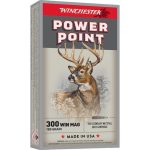 Winchester Power Point Ammunition 300 Winchester Magnum 180 Grain Power-Point