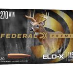 Federal Premium Ammunition 270 Winchester 145 Grain Hornady ELD-X Polymer Tip Box of 20