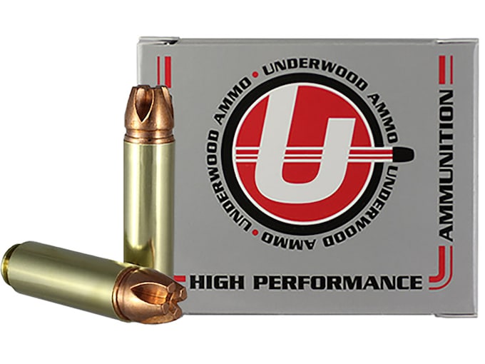 696701.jpg Underwood Ammunition 50 Beowulf 420 Grain Lehigh Xtreme Penetrator Lead-Free Box of 20 - Image 1