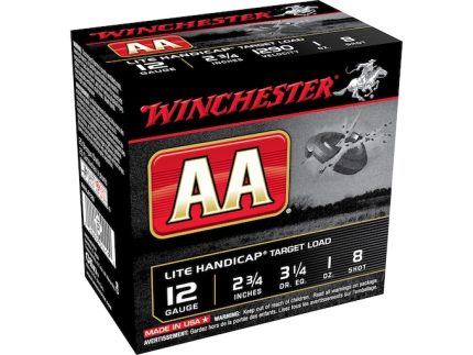 Winchester AA Lite Handicap Target Ammunition 12 Gauge 2-3/4" 1 oz