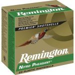 Remington Nitro Pheasant Ammunition 20 Gauge Copper Plated Shot