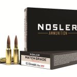 Nosler Match Grade Ammunition 6.8mm Remington SPC 115 Grain Jacketed Hollow Point Box of 20