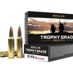 Nosler Trophy Grade Ammunition 300 Winchester Short Magnum (WSM) 180 Grain AccuBond Box of 20