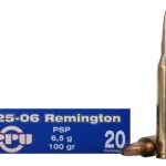 Prvi Partizan Ammunition 25-06 Remington 100 Grain Pointed Soft Point Box of 20