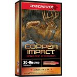 Winchester Copper Impact Ammunition 30-06 Springfield 150 Grain Copper Extreme Point Polymer Tip Lead-Free Box of 20