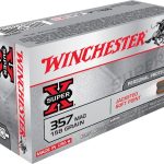 Winchester Super-X Ammunition 357 Magnum 158 Grain Jacketed Soft Point Box of 50