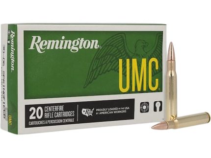 Remington UMC Ammunition 30-06 Springfield 150 Grain Full Metal Jacket
