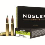 Nosler BT Ammunition 308 Winchester 125 Grain Ballistic Tip Box of 20