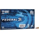 Federal American Eagle Varmint and Predator Ammunition 22 Hornet 35 Grain Tipped Varmint Box of 50
