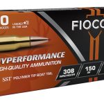 Fiocchi Extrema Ammunition 308 Winchester 150 Grain Hornady SST Polymer Tip Box of 20