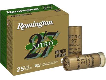 Remington Premier Nitro 27 Gold Handicap Ammunition 12 Gauge 2-3/4" 1 oz #7-1/2 Shot
