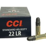 CCI Standard Velocity Ammunition 22 Long Rifle 40 Grain Lead Round Nose