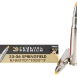 Federal Premium Ammunition 30-06 Springfield 165 Grain Trophy Bonded Tip Box of 20