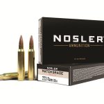 Nosler Match Grade Ammunition 223 Remington 69 Grain Custom Competition Match Box of 20