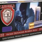 Lightfield Home Defender Less Lethal Ammunition 12 Gauge 2-3/4" 130 Grain Rubber Slug Box of 5