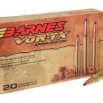 Barnes VOR-TX Ammunition 300 Winchester Magnum 165 Grain TTSX Polymer Tipped Spitzer Boat Tail Lead-Free Box of 20