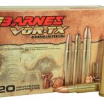 Barnes VOR-TX Safari Ammunition 416 Rigby 400 Grain TSX Hollow Point Flat Base Lead-Free Box of 20