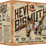 Hevi-Shot Bismuth Upland Ammunition 16 Gauge 2-3/4" 1-1/8 oz Non-Toxic Shot