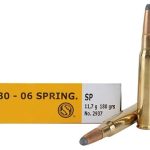Sellier & Bellot Ammunition 30-06 Springfield 180 Grain Soft Point Box of 20