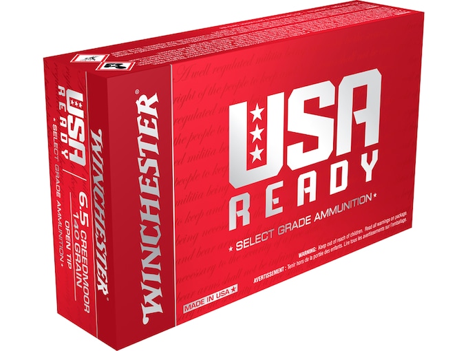 905704.jpg Winchester USA Ready Ammunition 6.5 Creedmoor 140 Grain Open Tip - Image 1