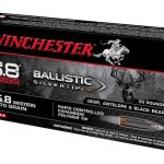 Winchester Ballistic Silvertip Ammunition 6.8 Western 170 Grain Polymer Tip Box of 20