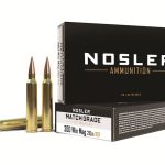 Nosler Match Grade Ammunition 300 Winchester Magnum 210 Grain RDF Hollow Point Boat Tail Box of 20