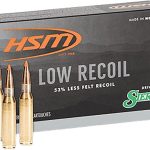 HSM Low Recoil Ammunition 308 Winchester 150 Grain Sierra Tipped Spitzer Boat Tail Box of 20