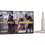 Federal Premium Meat Eater Ammunition 300 Winchester Magnum 165 Grain Trophy Copper Tipped Boat Tail Lead-Free Box of 20