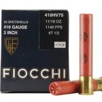 Fiocchi High Velocity Ammunition 410 Bore 3" 11/16 oz #7-1/2 Shot Box of 25