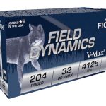 Fiocchi Field Dynamics Ammunition 204 Ruger 32 Grain Hornady V-MAX Box of 50