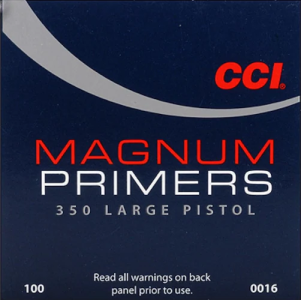 cci large pistol magnum primers 350