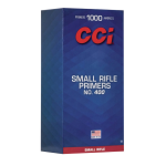 CCI Small Rifle Primers #400 Box of 1000 (10 Trays of 100)